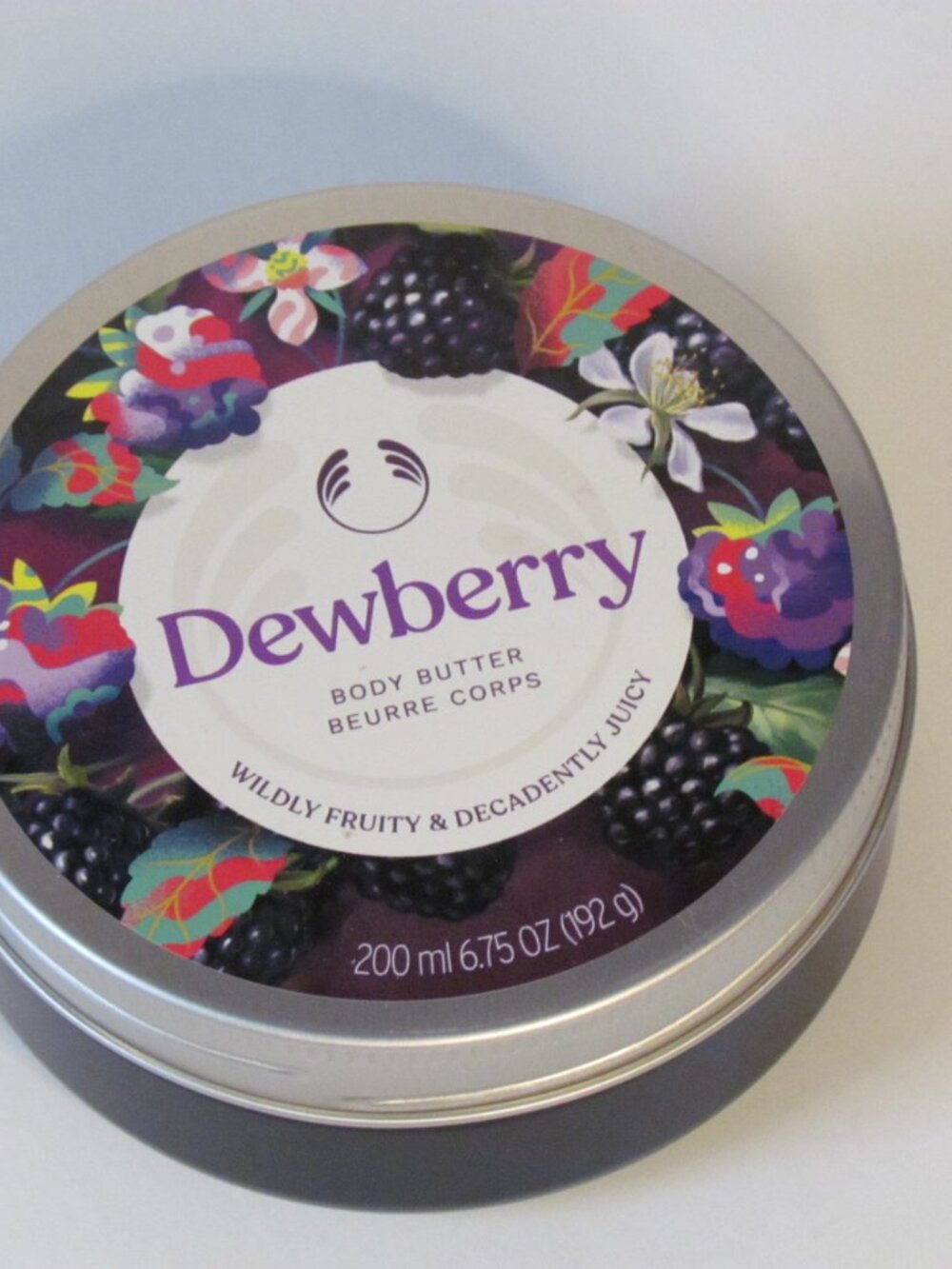 The Body Shop Dewberry Body Butter 6.75 oz NEW